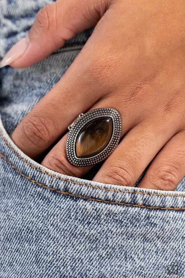 Paparazzi Jewelry Rings Paparazzi Ring Artisanal Apothecary Brown