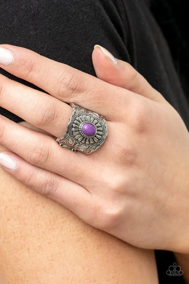 Paparazzi Jewelry Rings Paparazzi Ring Exquisitely Ornamental Purple