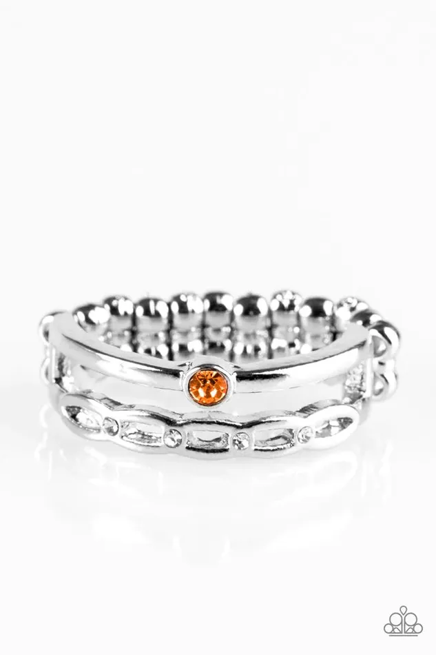 Paparazzi Jewelry Rings Paparazzi Ring Fashion Week Fabulous Orange