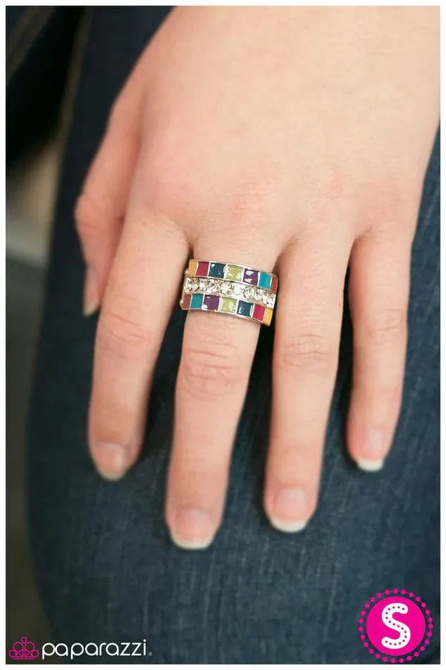 Paparazzi Jewelry Rings Paparazzi Ring Girls Rule Multi