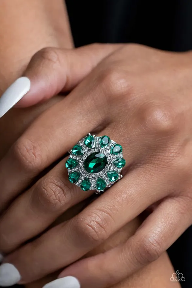 Paparazzi Jewelry Rings Paparazzi Ring GLIMMER and Spice Green