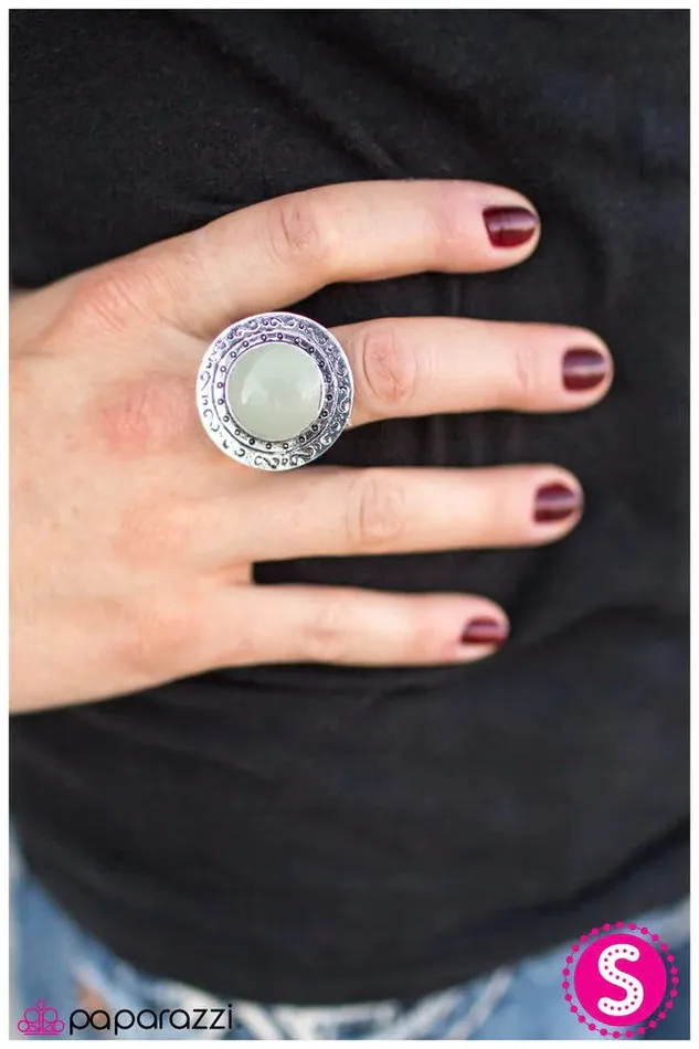 Paparazzi Jewelry Rings Paparazzi Ring Lone Rider Green