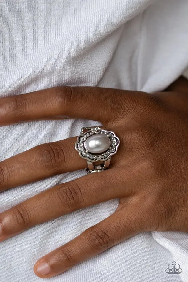 Paparazzi Jewelry Rings Paparazzi Ring Metro Marina Silver