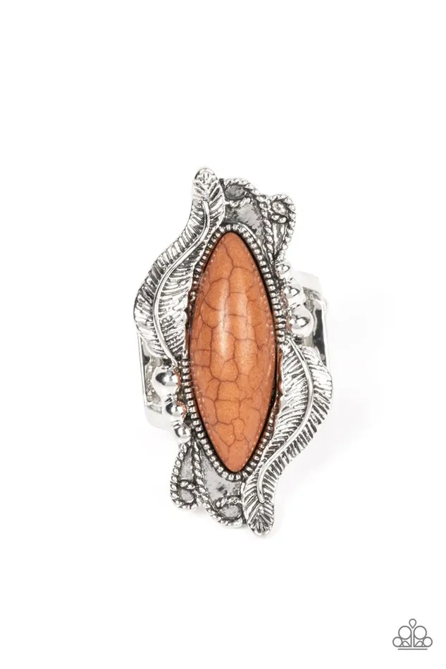 Paparazzi Jewelry Rings Paparazzi Ring Sahara Serendipity Brown Paparazzi Jewelry Rings Paparazzi Ring Sahara Serendipity Brown