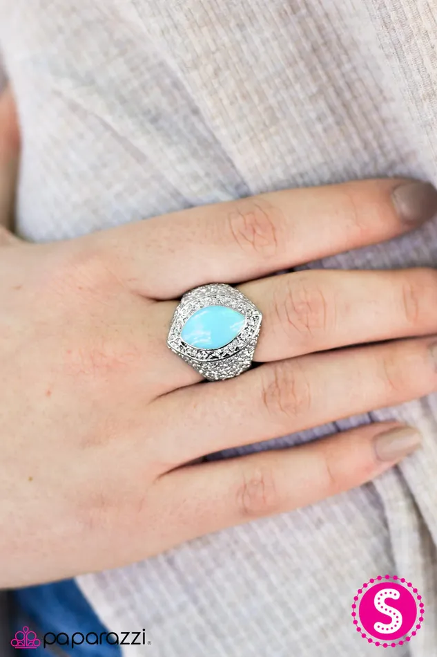 Paparazzi Jewelry Rings Paparazzi Ring Summer Vibes Blue
