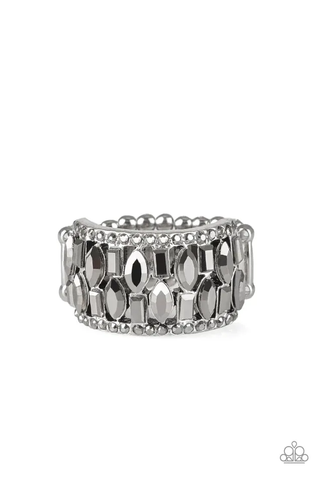 Paparazzi Jewelry Rings Paparazzi Ring Treasure Trove Tribute Silver