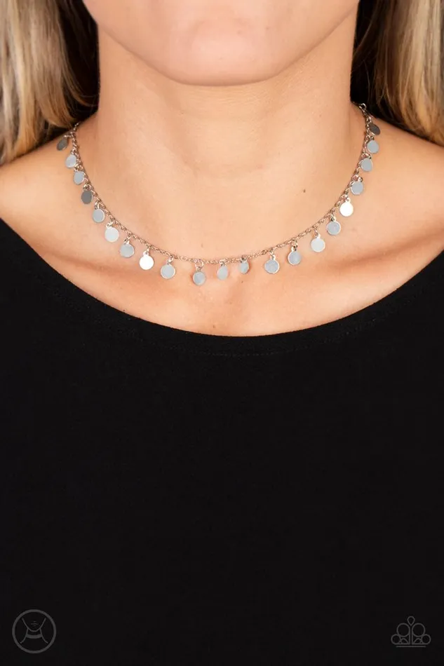 Paparazzi Necklace Champagne Catwalk Silver Paparazzi Jewelry Necklaces