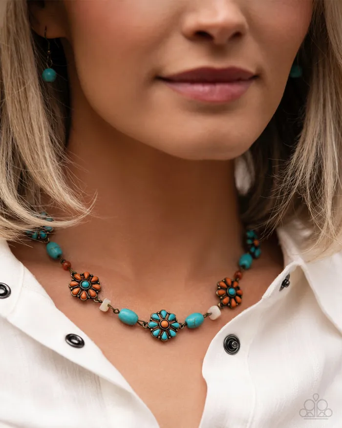Paparazzi Necklace Chill Country Brass Paparazzi Jewelry Necklaces