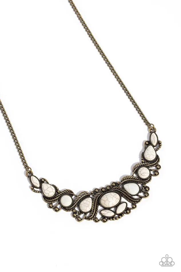 Paparazzi Necklace EYE Wish I May Brass Paparazzi Jewelry Necklaces Paparazzi Necklace EYE Wish I May Brass Paparazzi Jewelry Necklaces