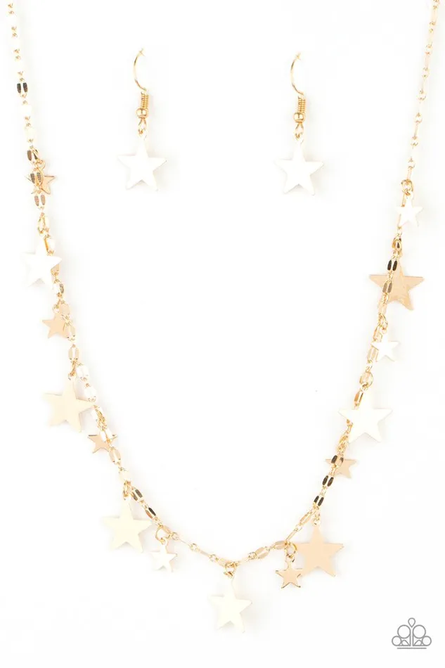 Paparazzi Necklace Starry Shindig Gold Paparazzi Jewelry Necklaces Paparazzi Necklace Starry Shindig Gold Paparazzi Jewelry Necklaces