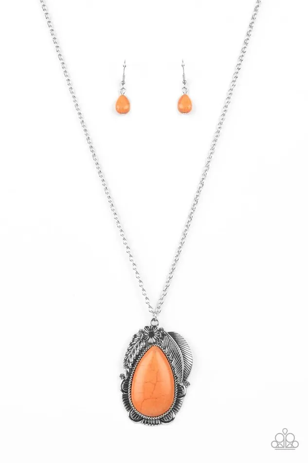 Paparazzi Necklace Tropical Mirage Orange Paparazzi Jewelry Necklaces Paparazzi Necklace Tropical Mirage Orange Paparazzi Jewelry Necklaces