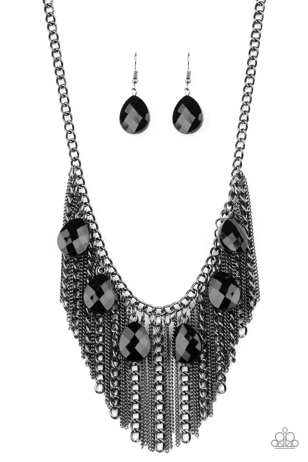 Paparazzi Necklace Vixen Conviction Black Paparazzi Jewelry Necklaces Paparazzi Necklace Vixen Conviction Black Paparazzi Jewelry Necklaces