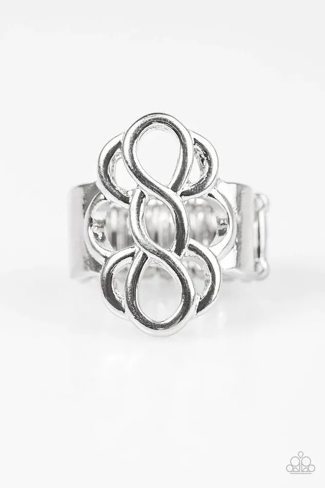 Paparazzi Ring Breathe It All In Silver Paparazzi Jewelry Rings