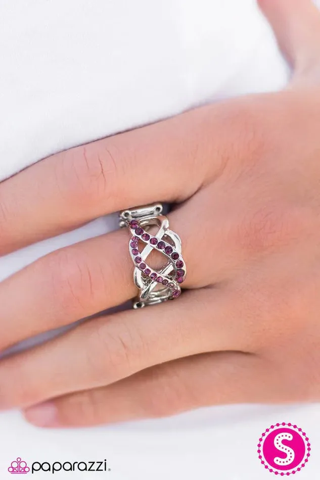 Paparazzi Ring Let Me Treasure You Purple Paparazzi Jewelry Rings