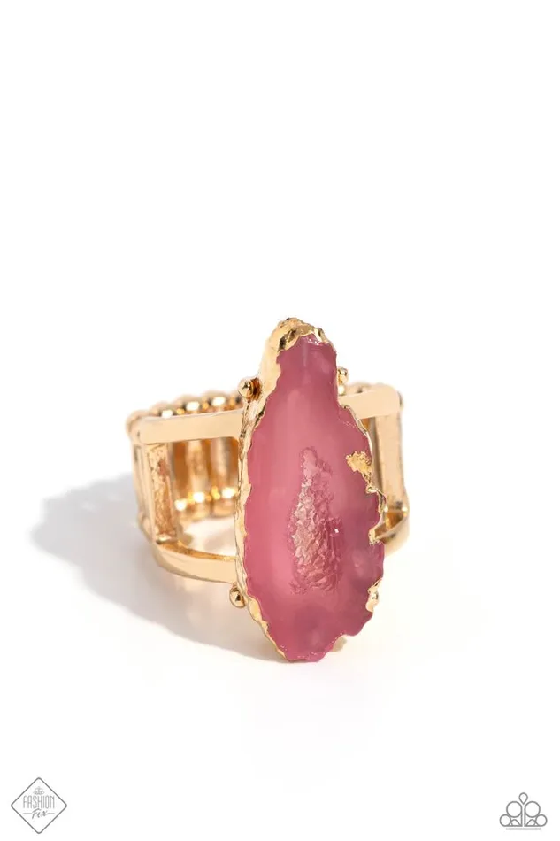 Paparazzi Ring Mineral Masterpiece Pink Paparazzi Jewelry Rings Paparazzi Ring Mineral Masterpiece Pink Paparazzi Jewelry Rings
