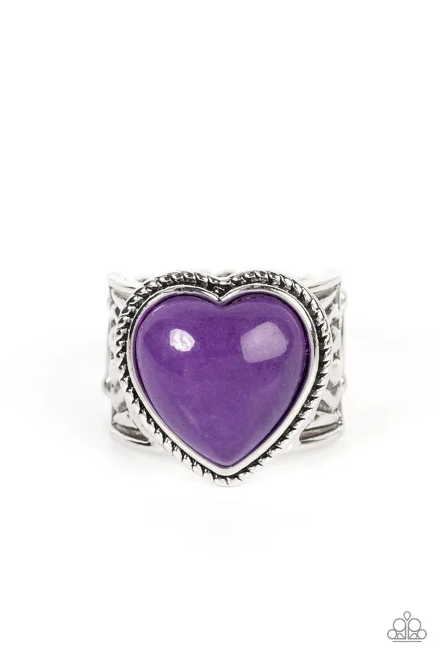 Paparazzi Ring Stone Age Admirer Purple Paparazzi Jewelry Rings Paparazzi Ring Stone Age Admirer Purple Paparazzi Jewelry Rings