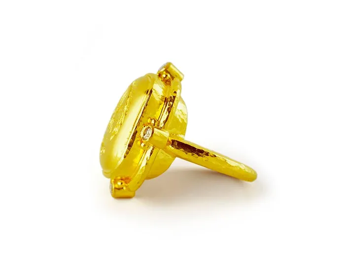 Rings Elizabeth Locke Queen Bee Diamond Ring Elizabeth Locke