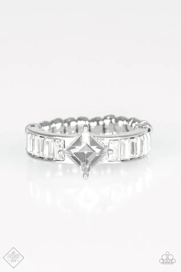 Rings Paparazzi Jewelry Paparazzi Ring Elegantly Ever After White