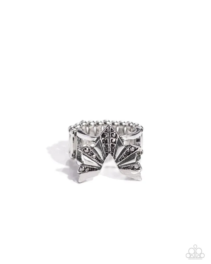 Rings Paparazzi Jewelry Paparazzi Ring Extra Empirical Silver Rings Paparazzi Jewelry Paparazzi Ring Extra Empirical Silver