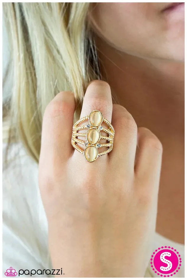 Rings Paparazzi Jewelry Paparazzi Ring Grand Slam Gold