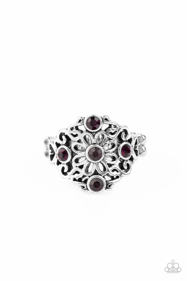 Rings Paparazzi Jewelry Paparazzi Ring One DAISY At A Time Purple Rings Paparazzi Jewelry Paparazzi Ring One DAISY At A Time Purple
