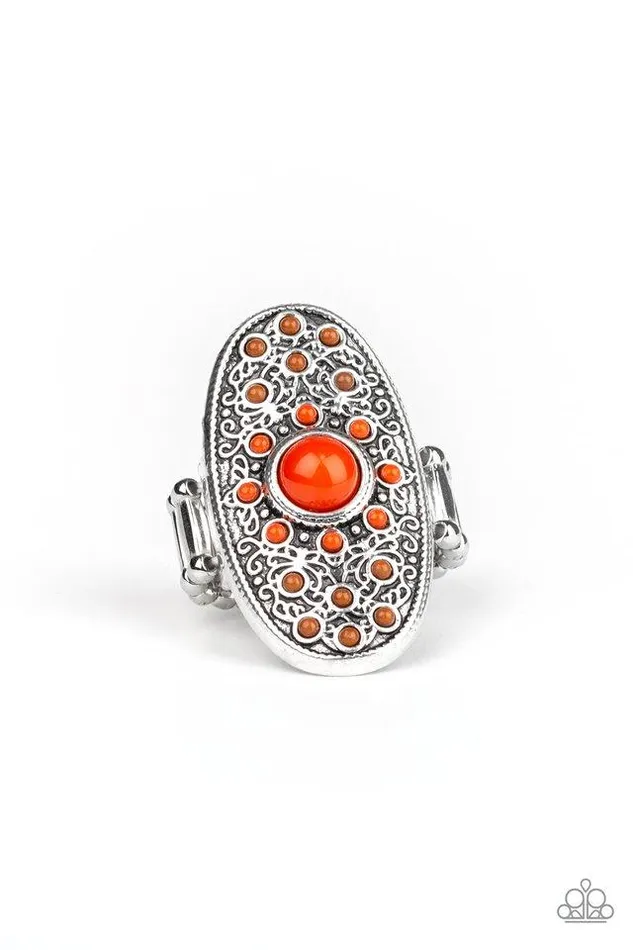 Rings Paparazzi Jewelry Paparazzi Ring Solar Plexus Orange