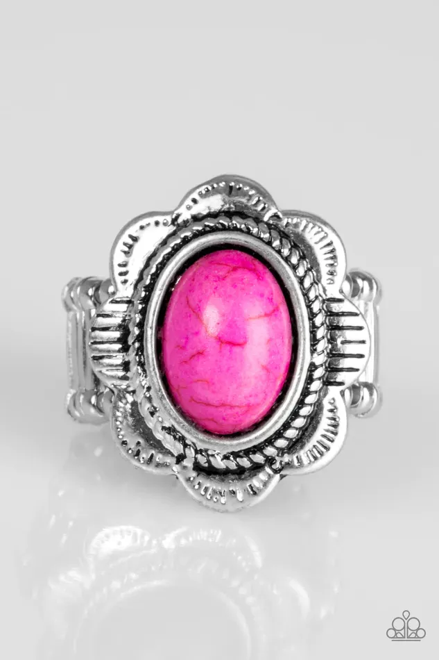Rings Paparazzi Jewelry Paparazzi Ring Summer Paradise Pink