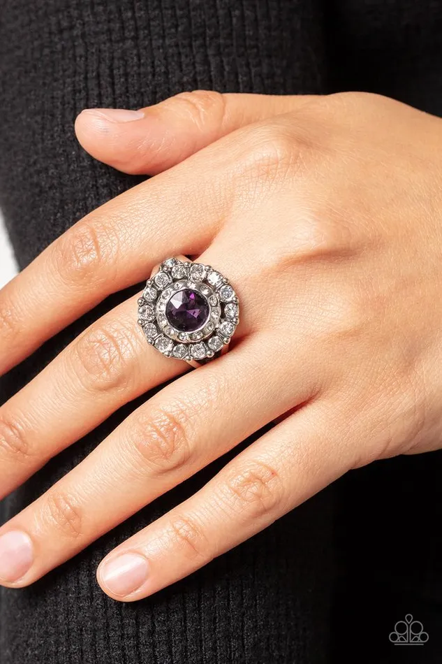 Rings Paparazzi Jewelry Paparazzi Ring Twinkling Trance Purple