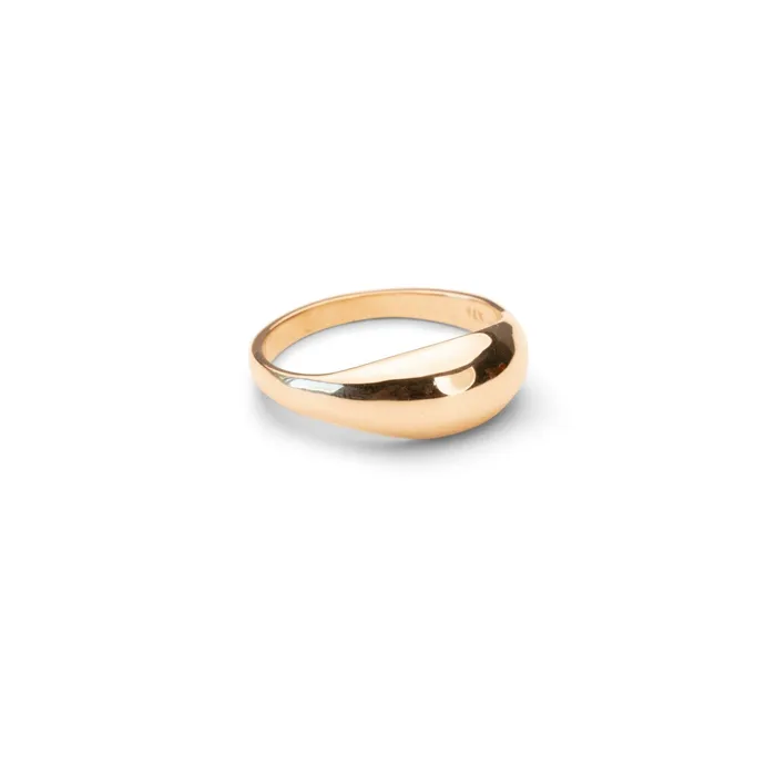 Rings TheRoseGypsy 14k Gold Dome Ring