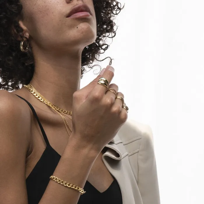 Rings TheRoseGypsy 14k Gold Dome Ring