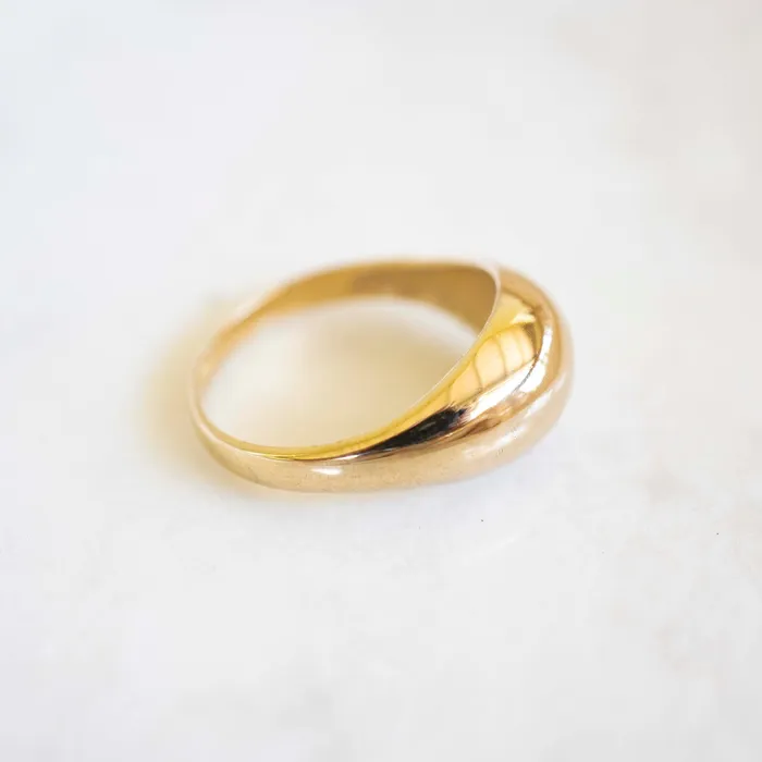 Rings TheRoseGypsy 14k Gold Dome Ring