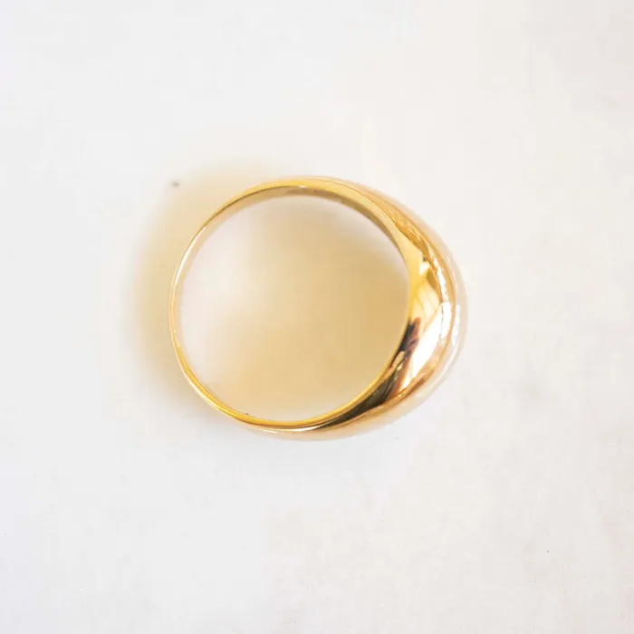 Rings TheRoseGypsy 14k Gold Dome Ring