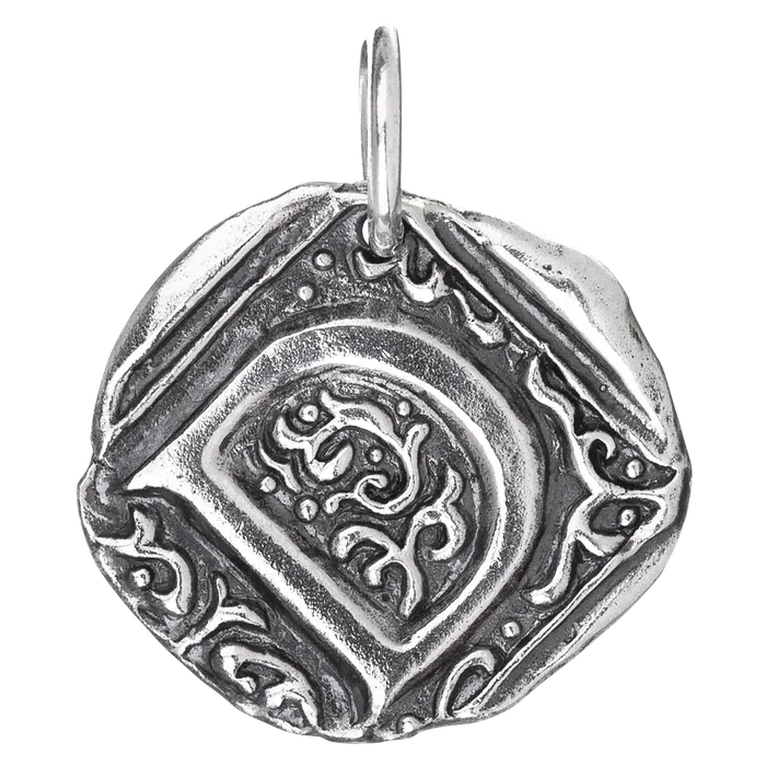 Waxing Poetic Charm Necklaces Waxing Poetic Square Initial Charm D