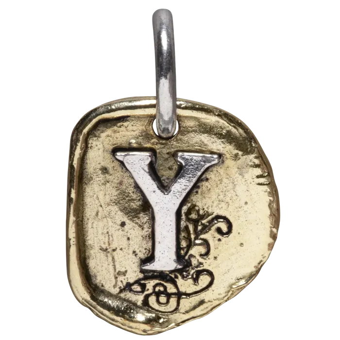 Waxing Poetic Gothic Insignia Charm Y Waxing Poetic Charm Necklaces
