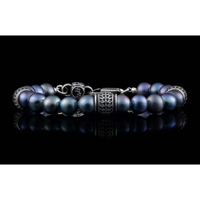 William Henry Bracelets William Henry Silver Peacock Pearl Bracelet