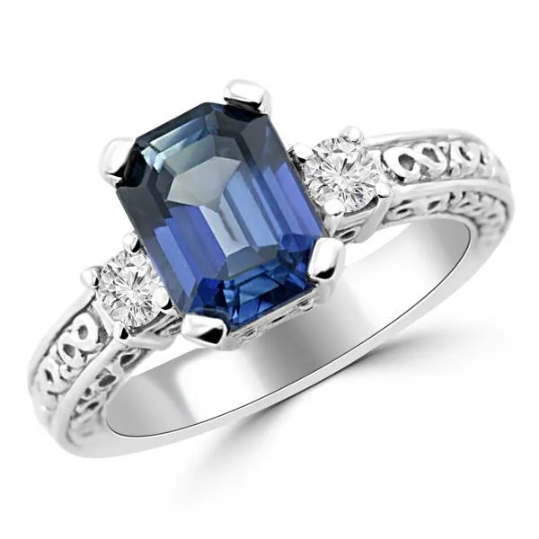 315 Carats Sri Lankan Sapphire Natural Earth Mined Diamond Wedding Ring White Gold 14K GB Rings 315 Carats Sri Lankan Sapphire Natural Earth Mined Diamond Wedding Ring White Gold 14K GB Rings