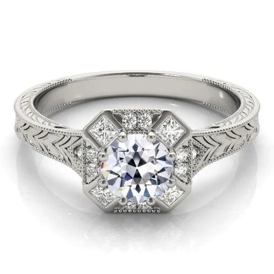 Antique Style Round Old Cut Natural Earth Mined Diamond Ring Gold 3 Carats HarryChadEntcom Rings Antique Style Round Old Cut Natural Earth Mined Diamond Ring Gold 3 Carats HarryChadEntcom Rings