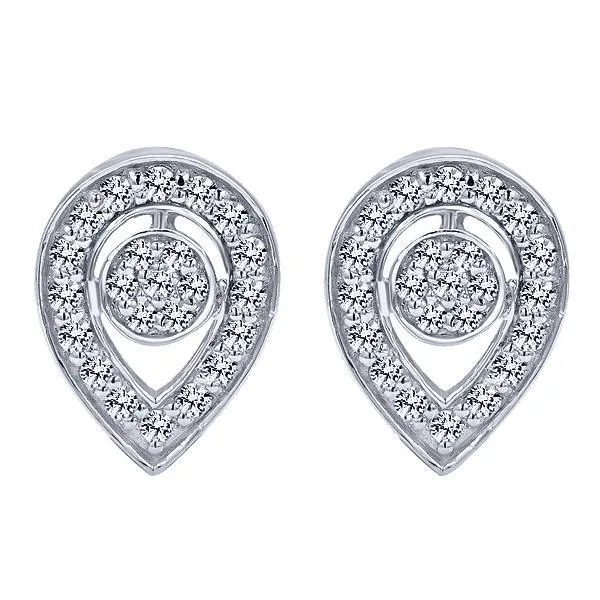 Earrings GB 230 Carats Halo Natural Earth Mined Diamonds Ladies Studs Earring White Gold 14K Earrings GB 230 Carats Halo Natural Earth Mined Diamonds Ladies Studs Earring White Gold 14K