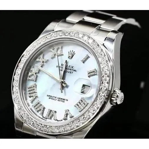GB Bracelets Blue Dial Mens Rolex Watch Stainless Steel Bracelet Date Just Ii GB Bracelets Blue Dial Mens Rolex Watch Stainless Steel Bracelet Date Just Ii