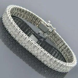 GB Bracelets Sparkling Round Real Natural Earth Mined Diamond Bracelet Women Gold Jewelry 18 Ct GB Bracelets Sparkling Round Real Natural Earth Mined Diamond Bracelet Women Gold Jewelry 18 Ct