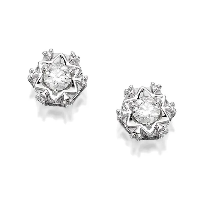 GB Earrings 15 Ct Sparkling Round Cut Natural Earth Mined Diamond Stud Earring GB Earrings 15 Ct Sparkling Round Cut Natural Earth Mined Diamond Stud Earring