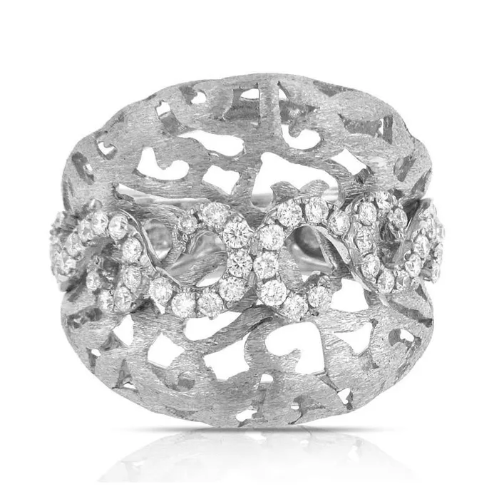 GB Rings 146 Carats Natural Earth Mined Diamond Engagement Anniversary Fancy Ring White Gold 14K