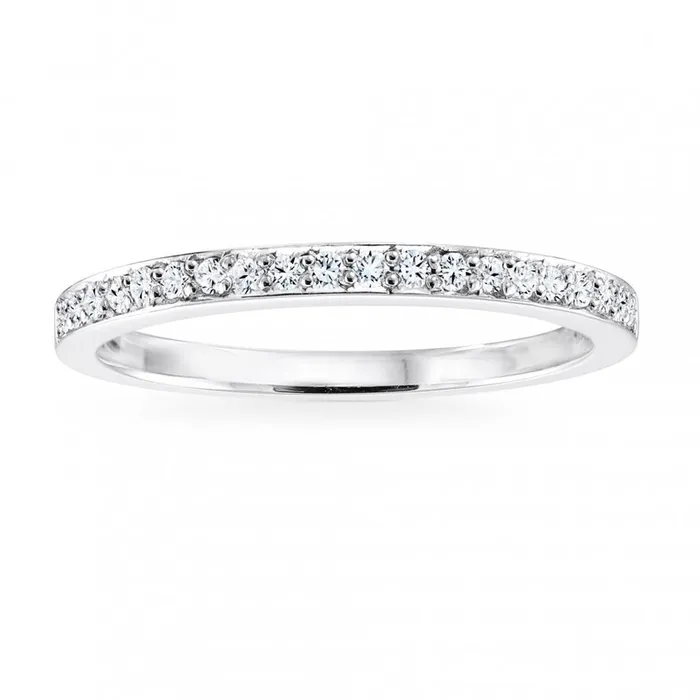 GB Rings 240 Ct Half Eternity Natural Earth Mined Diamond Women Band 14K White Gold GB Rings 240 Ct Half Eternity Natural Earth Mined Diamond Women Band 14K White Gold
