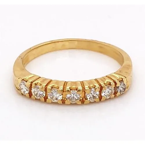 GB Rings Natural Earth Mined Diamond Anniversary Wedding Band 105 Carats Yellow Gold 14K GB Rings Natural Earth Mined Diamond Anniversary Wedding Band 105 Carats Yellow Gold 14K