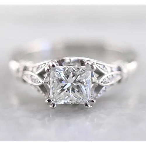 GB Rings Princess Real Natural Earth Mined Diamond Engagement Ring 175 Carats White Gold Jewelry GB Rings Princess Real Natural Earth Mined Diamond Engagement Ring 175 Carats White Gold Jewelry