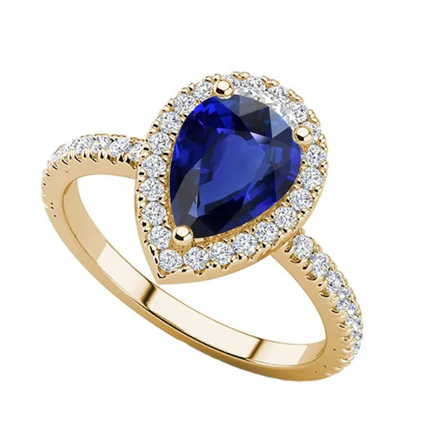 Halo Blue Sapphire Stone Ring Round Natural Earth Mined Diamonds 450 Carats HarryChadEntcom Rings Halo Blue Sapphire Stone Ring Round Natural Earth Mined Diamonds 450 Carats HarryChadEntcom Rings