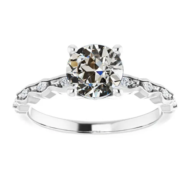 HarryChadEntcom Engagement Ring Round Old Miner Real Natural Earth Mined Diamond Jewelry 3 Carats 14K Gold Rings HarryChadEntcom Engagement Ring Round Old Miner Real Natural Earth Mined Diamond Jewelry 3 Carats 14K Gold Rings