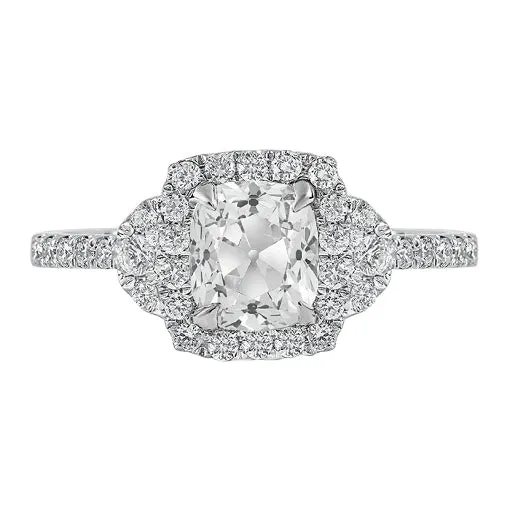 HarryChadEntcom Halo Ring Cushion Old Miner Natural Earth Mined Diamonds Prong Set 4 Carats Gold Jewelry Rings HarryChadEntcom Halo Ring Cushion Old Miner Natural Earth Mined Diamonds Prong Set 4 Carats Gold Jewelry Rings