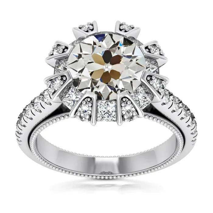HarryChadEntcom Rings 9 Carat Custom Natural Earth Mined Diamond Ring HarryChadEntcom Rings 9 Carat Custom Natural Earth Mined Diamond Ring