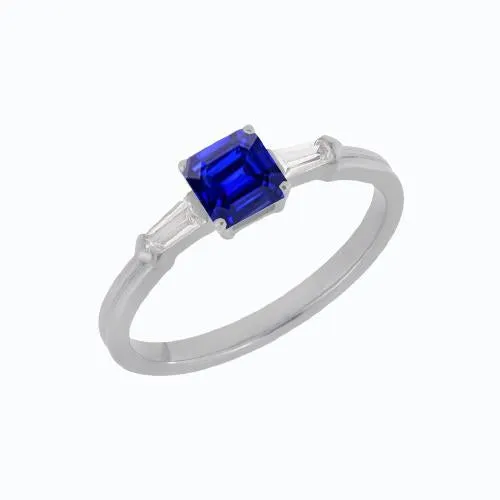 HarryChadEntcom Rings Baguette Natural Earth Mined Diamond Three Stone Emerald Shaped Ring 125 Carats HarryChadEntcom Rings Baguette Natural Earth Mined Diamond Three Stone Emerald Shaped Ring 125 Carats